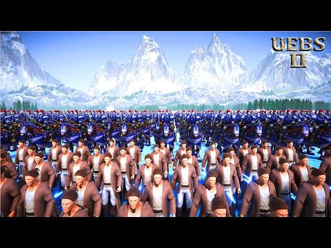 JEDI KNIGHTS & RIDERS OF ROHAN vs 3,000,000 ORCS | Ultimate Epic Battle Simulator 2 | UEBS 2