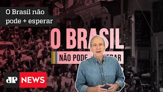 O Brasil não pode + esperar: Fernado Pimentel fala sobre a dificuldade de crescimento no Brasil