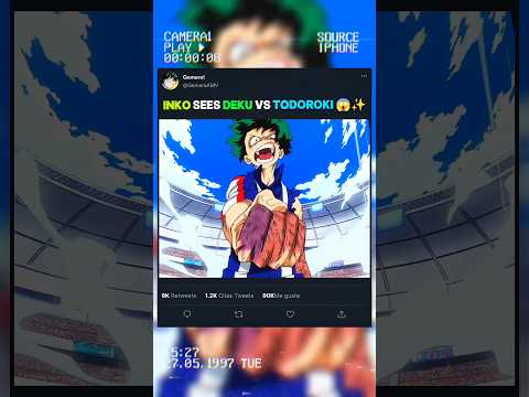 Deku's mother sees Deku vs Todoroki 😱✨ | #myheroacademia #edit #amv #mha #anime