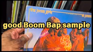 sampling old record into hip hop boom bap
