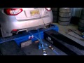 STi Spitting A Fireball On The Dyno