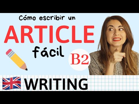 How to write Article B2 First Cambridge - Tips and Structure
