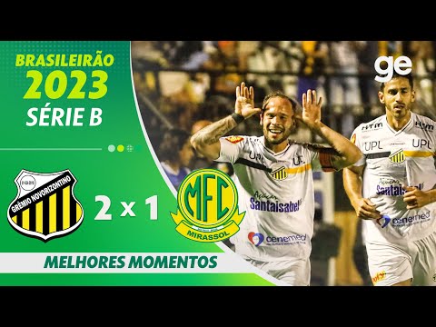 Gols e lances de Novorizontino x Mirassol