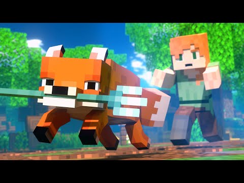 FOX THIEF - Alex and Steve Life (Minecraft Animation)