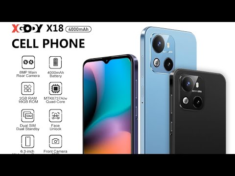 Xgody X18 4G LTE Unlocked Phone, 6.3 Inch Android Cell Phones #viral