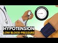 Low Blood Pressure or Hypotension, Causes, Signs and Symptoms, Diagnosis and Treatment.