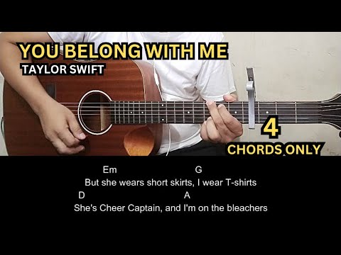 You Belong With Me - Taylor Swift | Guitar Tutorial | Guitar Chords