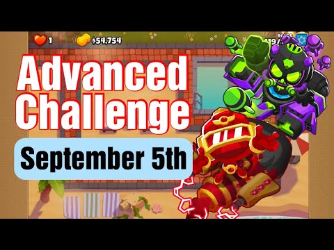 BTD6 Daily Advanced Challenge September 5th 2022 - This Took Me A While
