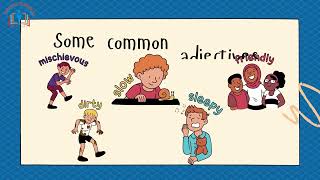 Introduction to Adjectives and Descriptive Writing for kids