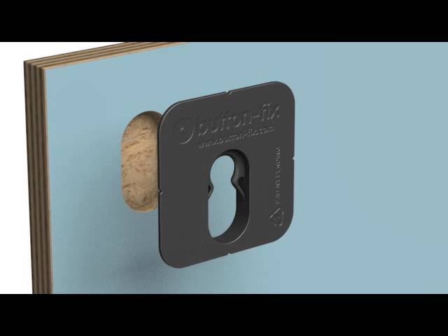 Video - How to mount a panel using Button-fix Type 1 Bonded