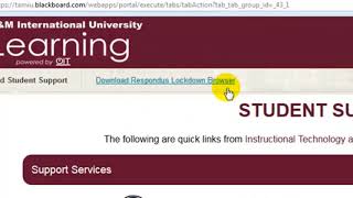 TAMIU Students: Blackboard Tutorial