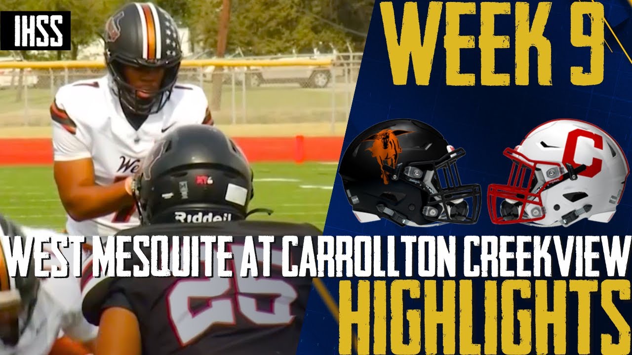 West Mesquite Dominates Carrollton Creekview 53-21