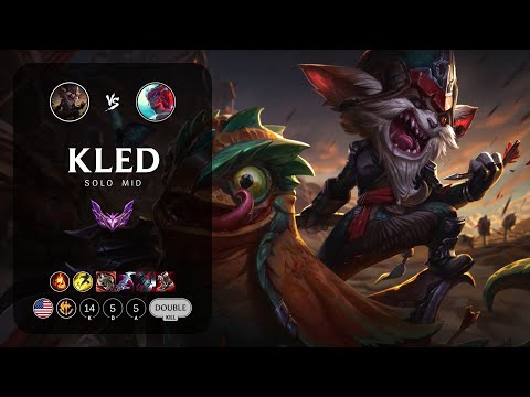 Kled Mid vs Yone - NA Master Patch 13.13