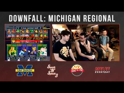 Downfall - Prince Abu & KirbyKaze vs. ERG | Ryan Ford & Trulliam - SSBM - Doubles Losers Finals