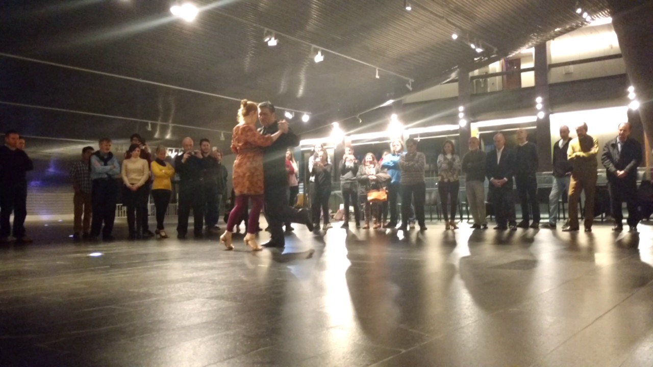 Melina Brufman y Javier Maldonado clase en el CCK (30-May-17)