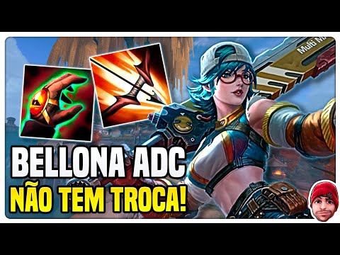 NÃO TEM QUEM TROQUE CONTRA A BELLONA NO COMEÇO DO JOGO! BELLONA ADC - Conquista