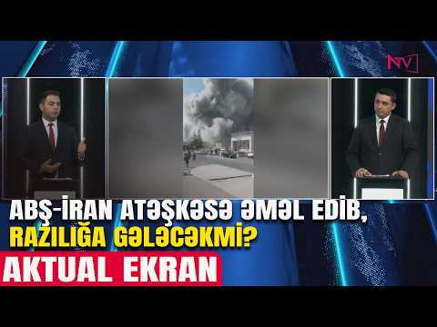 AKTUAL EKRAN: ABŞ-İRAN ATƏŞKƏSƏ ƏMƏL EDİB, RAZILIĞA GƏLƏCƏKMİ? 10.04.2026