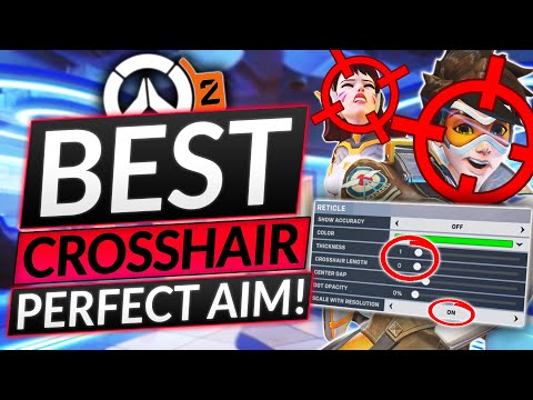 The ULTIMATE CROSSHAIR SETTINGS Guide - PERFECT AIM in 10 MINUTES - Overwatch Guide