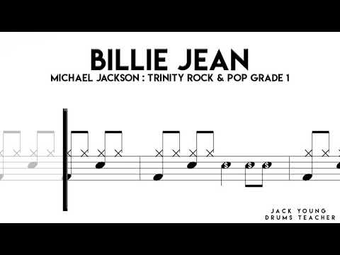 Billie Jean   Trinity Rock & Pop Drums Grade 1 (OLD)