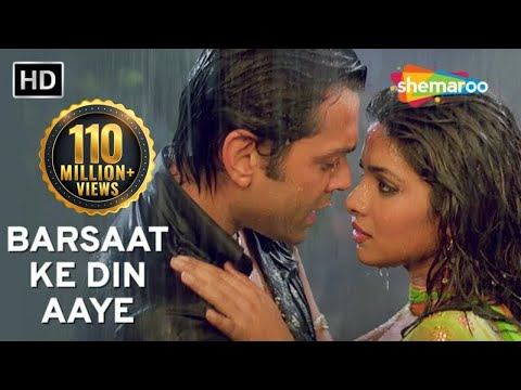 Barsaat Ke Din Aaye | Barsaat (2005) | Bobby Deol | Priyanka Chopra | Rain Song | Filmigaane