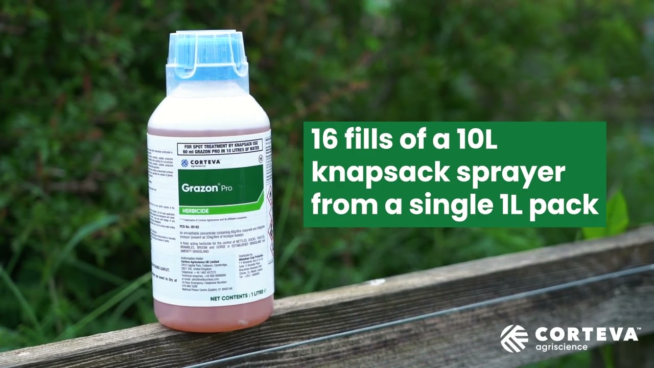 Tackle tough weeds without killing grass with Grazon® Pro Youtube video