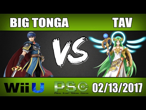 Big Tonga (Marth) VS Tav (Palutena/Bayonetta) - Wii U Winners Round 1 - S4M