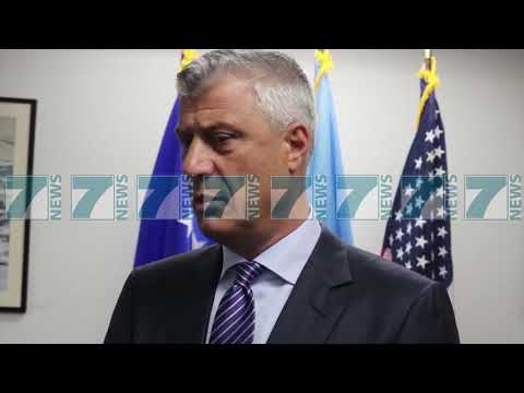 HASHIM THAÇI TAKON DONALD TRUMP - News, Lajme - Kanali 7