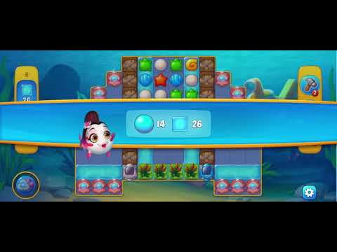 Fishdom Herman Shipwreck Hard Level 5, 6