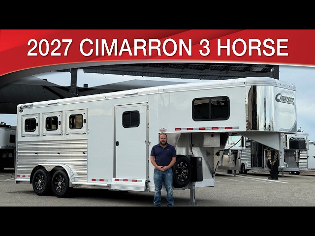 Preview image of 2027 Cimarron Norstar 3 Horse Gooseneck youtube video