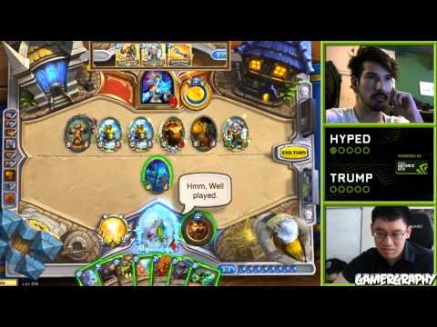 NVIDIA Hearthstone Pro-Am Tournament - Week 1 - Trump vs Hyped