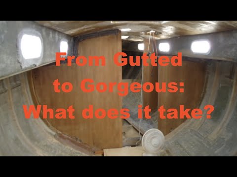 S4 E1//From Gutted Hull to Ultimate Voyaging Boat.  What it Takes to Make it a Reality//
