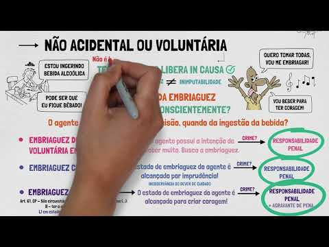 Embriaguez e Culpabilidade | Direito Penal | TEORIA DO CRIME - Parte XIX