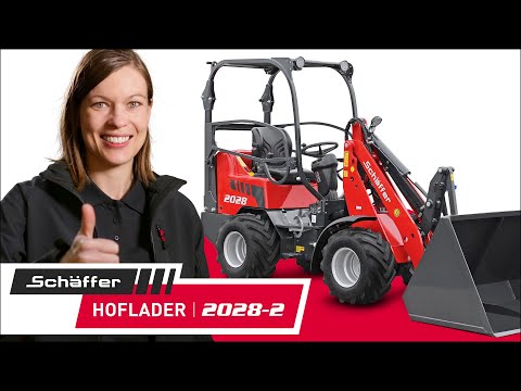 Schäffer Hoflader 2028-2 – Walk-around DE