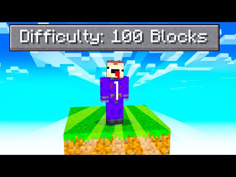 Ultimate Minecraft Challenge: Beat Violet in 100 block world!