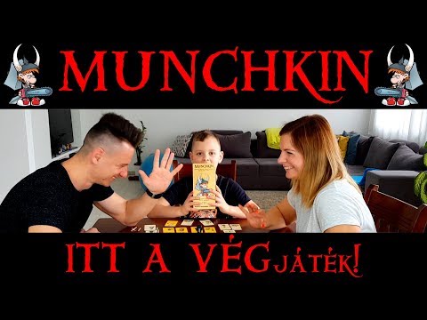 MUNCHKIN - ITT A VÉGjáték! - 4. rész | Családi társasjáték - robekapu
