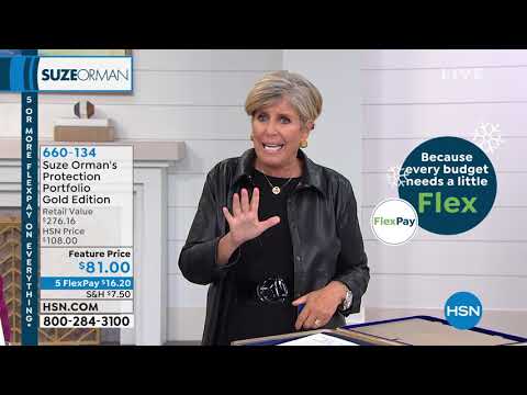 HSN | Suze Orman Financial Solutions for You 09.29.2019 - 01 AM
