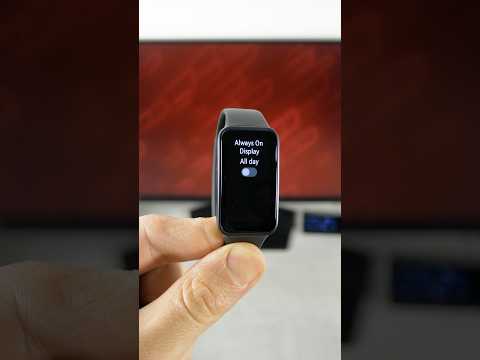 Huawei Band 10 - Always-On Display Mode