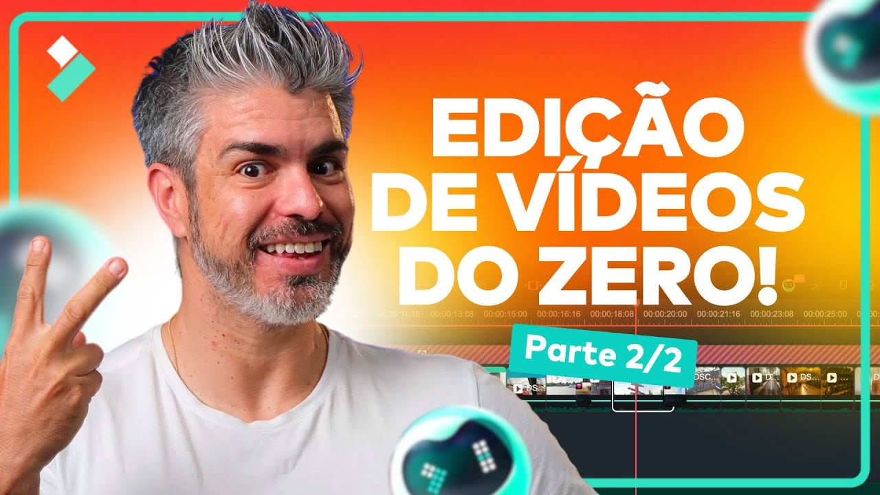 Como EDITAR VÍDEOS DO ZERO no Filmora 14 | Tutorial COMPLETO de EDIÇÃO - Parte 2/2
