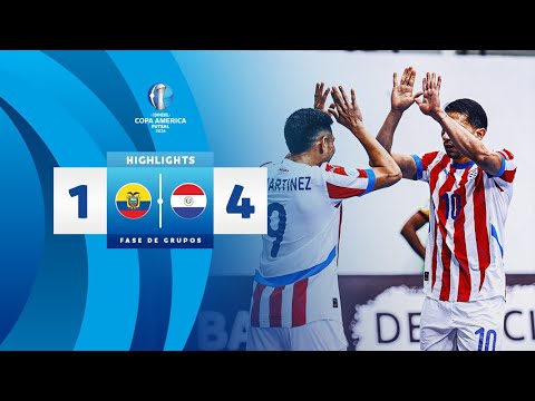 ECUADOR 1- 4 PARAGUAY | HIGHLIGHTS | CONMEBOL COPA AMÉRICA FUTSAL 2026™