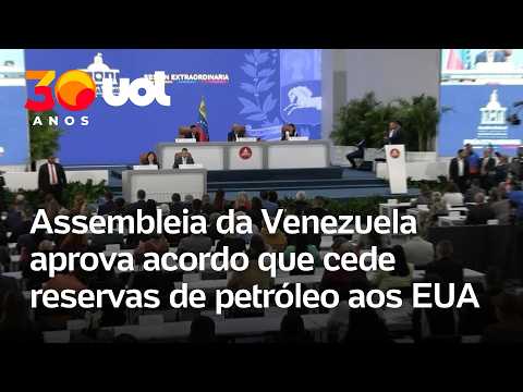 Acordo histórico: Venezuela cede controle de 65 bilhões de barris aos Estados Unidos