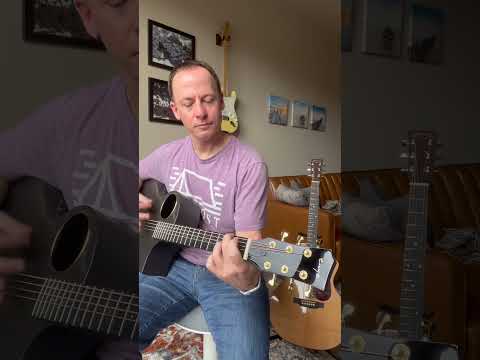 Carbon fiber vs. tonewood #acousticguitar #enyaguitar #enyamusic #guitar