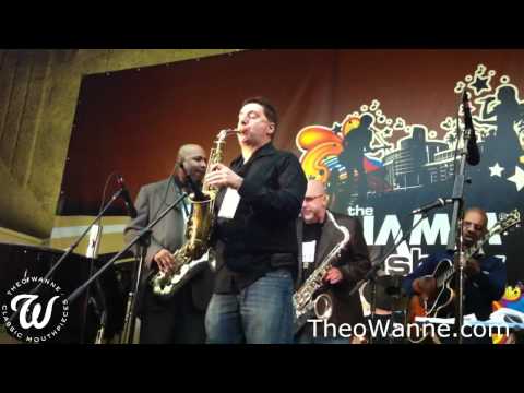Tim Price, Keith McKelley, Keyan Williams and Mike Parlett at Saxophone Unleashed NAMM 2011