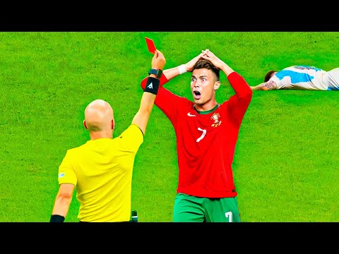 The 20 craziest red cards in football