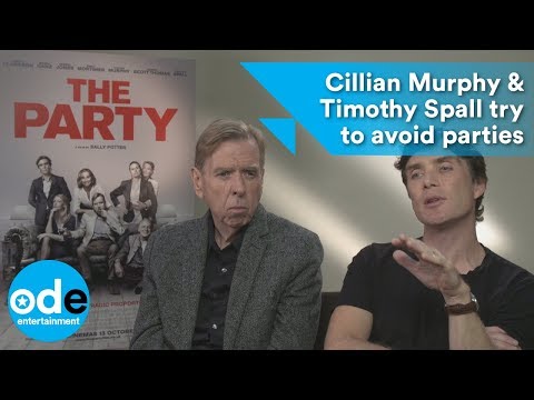 The Party: Cillian Murphy & Timothy Spall try to avoid parties