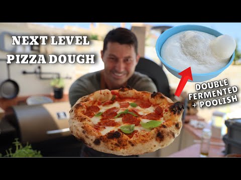 HOW TO MAKE NEXT LEVEL PIZZA DOUGH | DOUBLE FERMENTED + POOLISH
