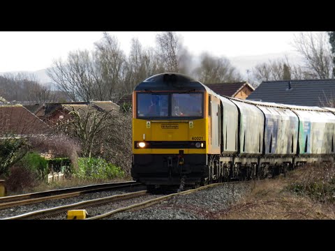 GBRf Class 60 No. 60021 on 6E10 Liverpool Biomass Terminal - Drax Aes on 08.02.2020 - HD