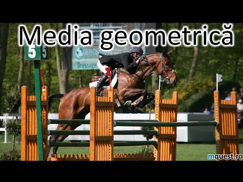 Media geometrica, clasa a VII-a