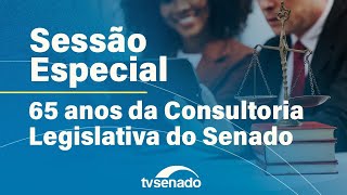 Senado celebra 65 anos da Consultoria Legislativa – 3/11/25