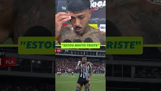BARBOZA LAMENTA ELIMINAÇÃO DO BOTAFOGO PARA O FLAMENGO NO CARIOCA | #shorts | ge.globo