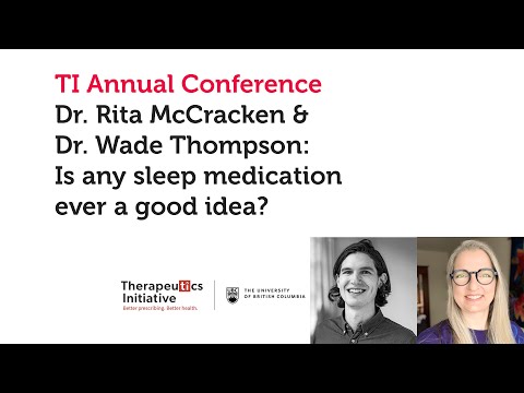 Dr. Rita McCracken and Dr. Wade Thompson: Is any sleep medication ever a good idea?